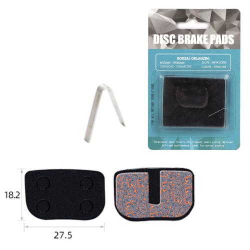 Колодки тормозные полуметаллические TOOPRE TP-08B, сертификат TÜV Rheinland /уп 50/100/300/