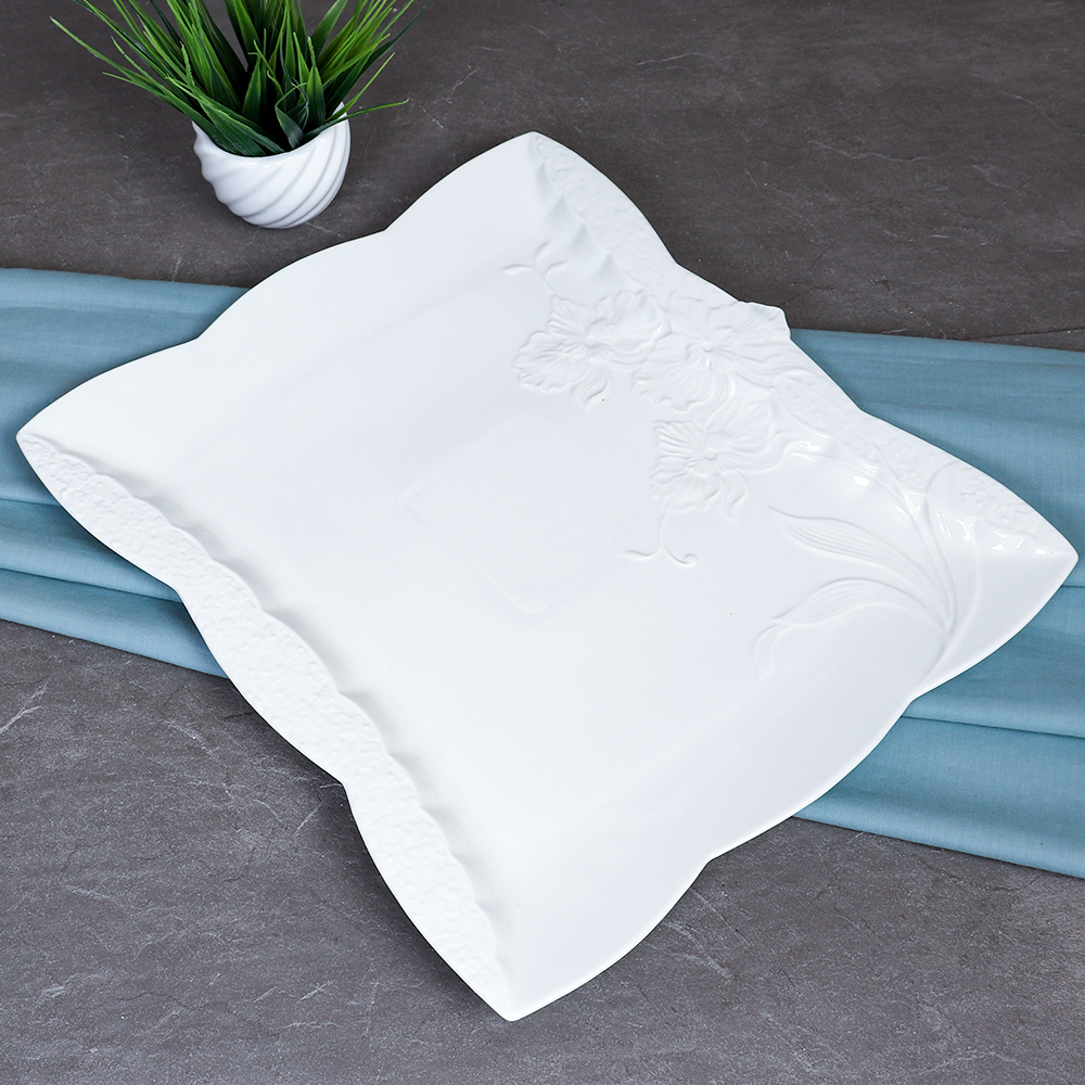 Блюдо фигурное 31,5х35,5 см / 704304 /уп 19/