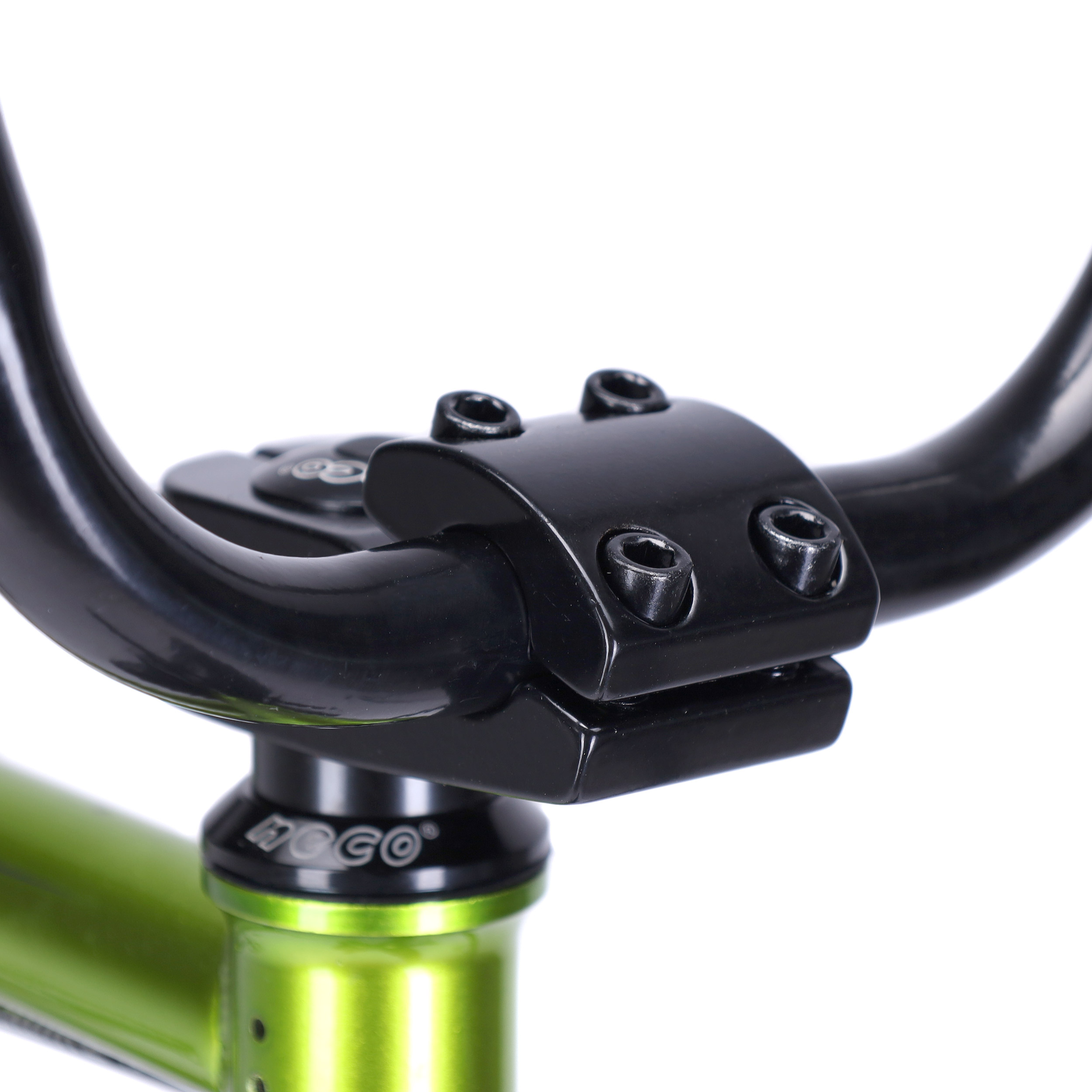 Велосипед BMX 20" COMIRON GEEK, Рама 20.5" green-yellow metallic