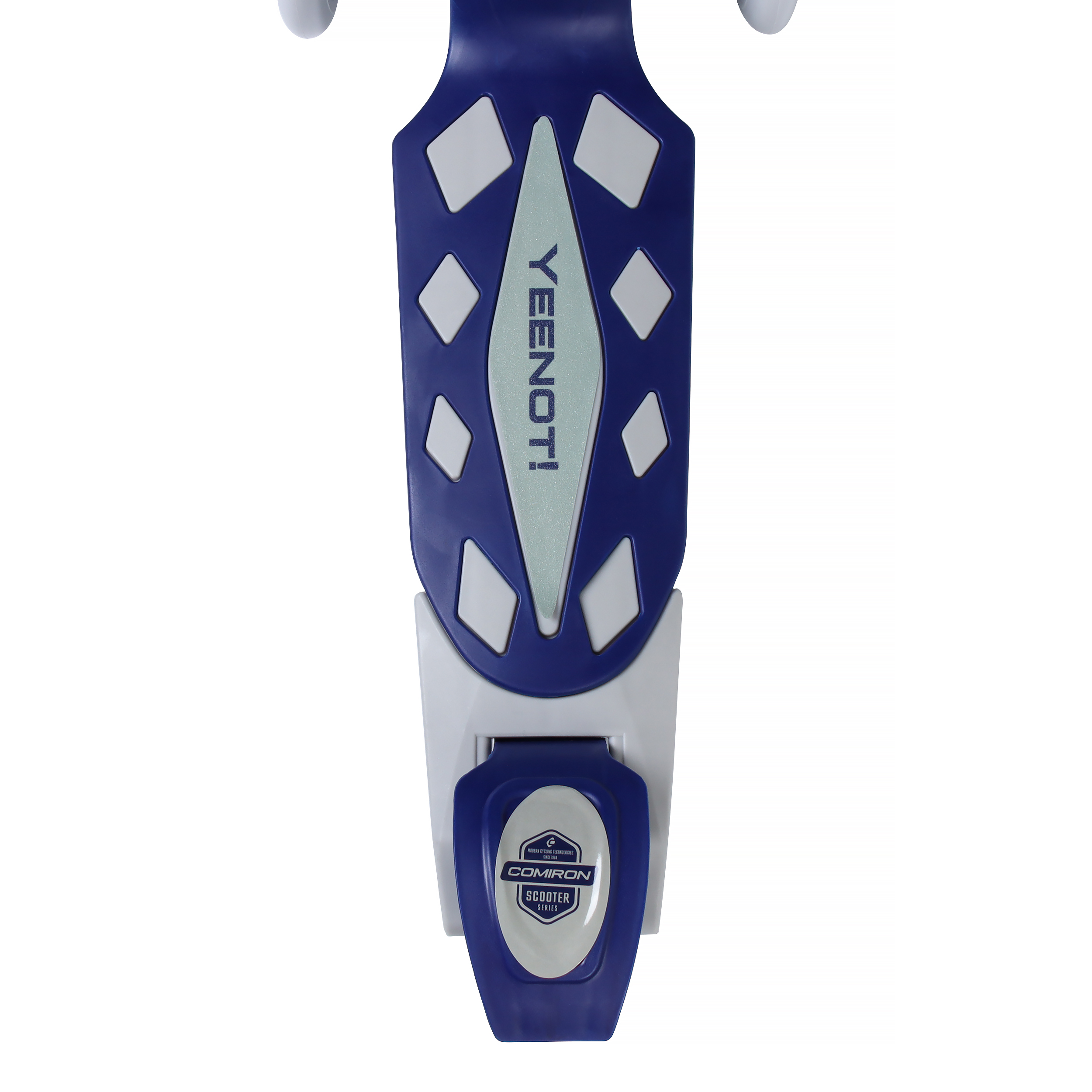 Самокат трехколесный для детей от 2-х лет Yeenot R188-8, нагрузка до 50кг, складная ручка, светящиеся колёса, PU 120мм, цвет синий БК/уп10