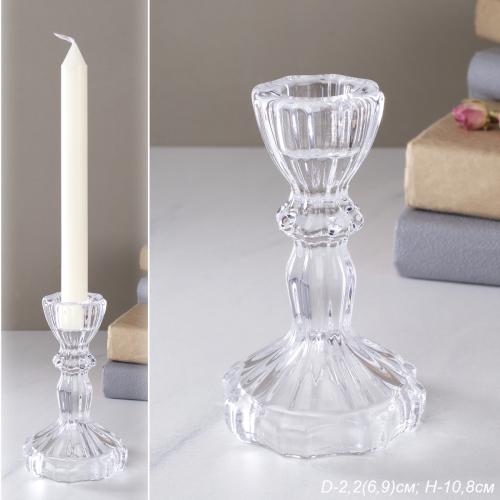 Подсвечник 3,9х10,8х6,9 / WS-100 /уп 70/