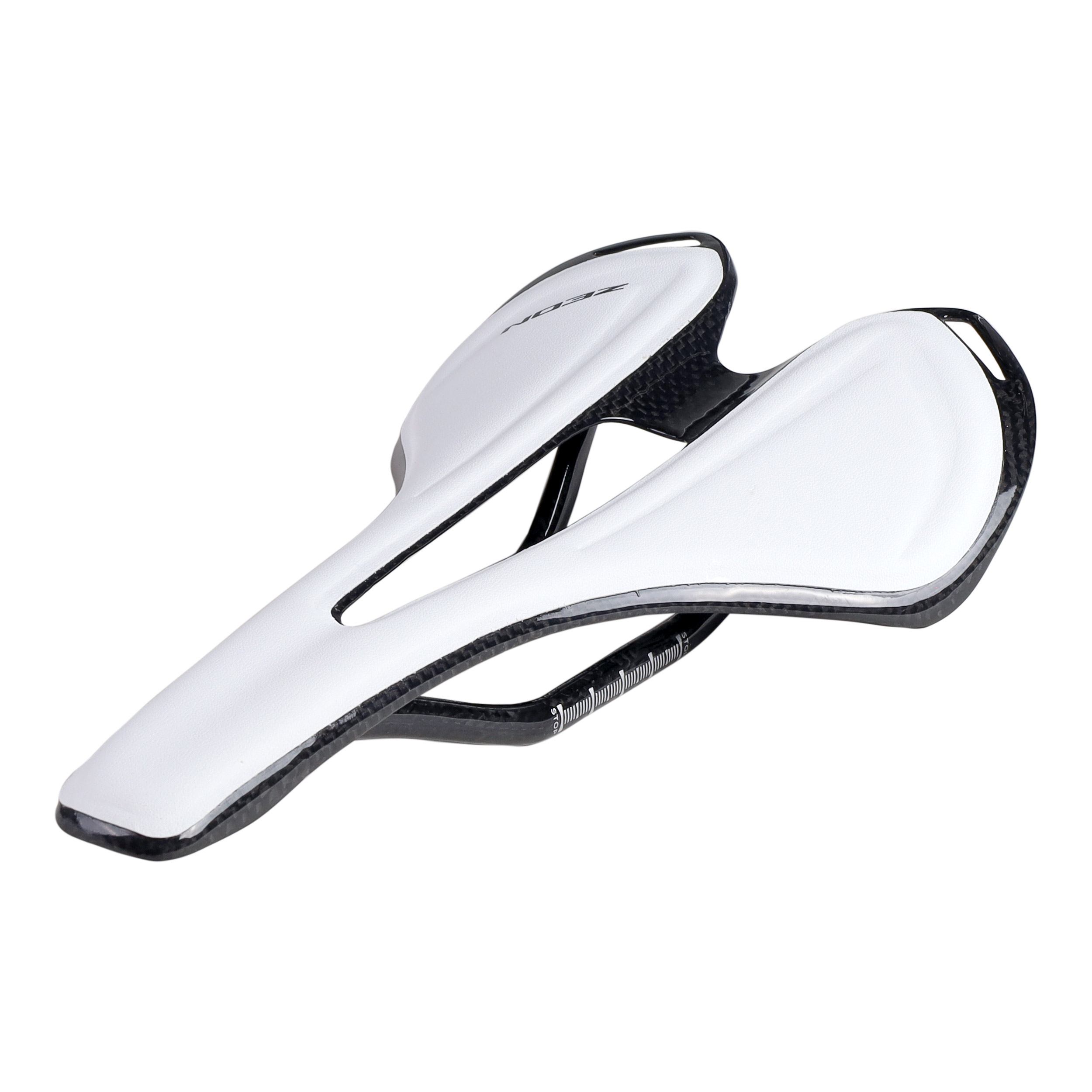Седло велосипедное MTB карбоновое ZEON IREMEL TX-05W 275X143мм вес 120+/- 5 гр. белое /уп 20/