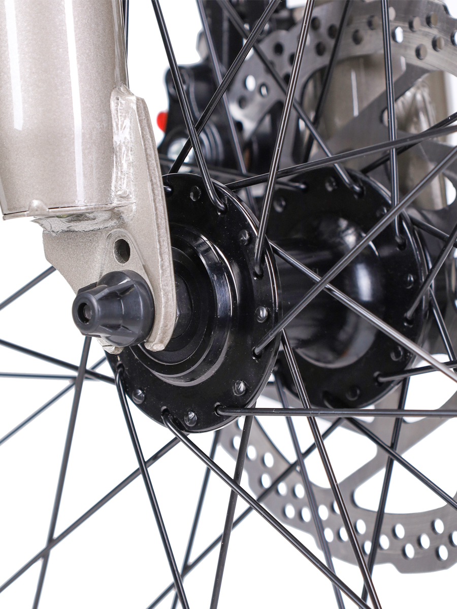 Велосипед 27,5" рама 17" 1x10sp COMIRON DESIRE серый тёплый