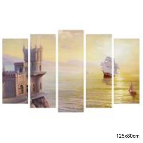 Модульная картина 5 элементов 125х80 / X-1056H /