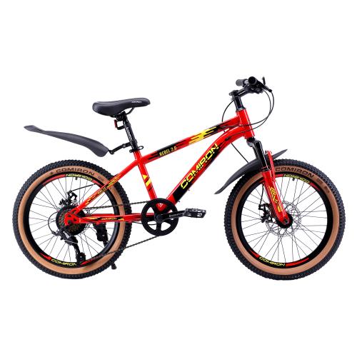 Велосипед 20" рама 12" 7sp COMIRON REBEL красный