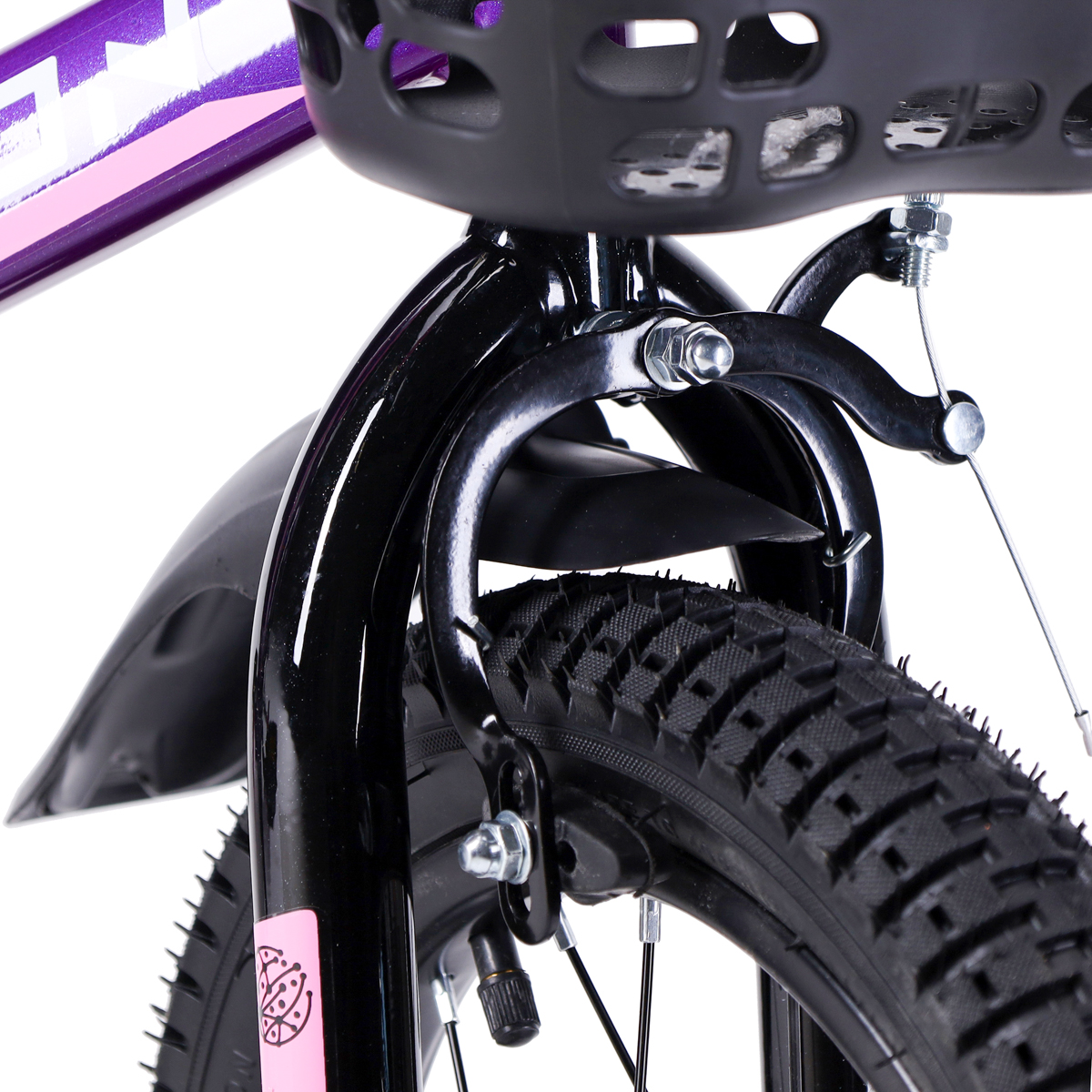 Велосипед 14" Krypton Super KS01VP14 фиолетово-розовый