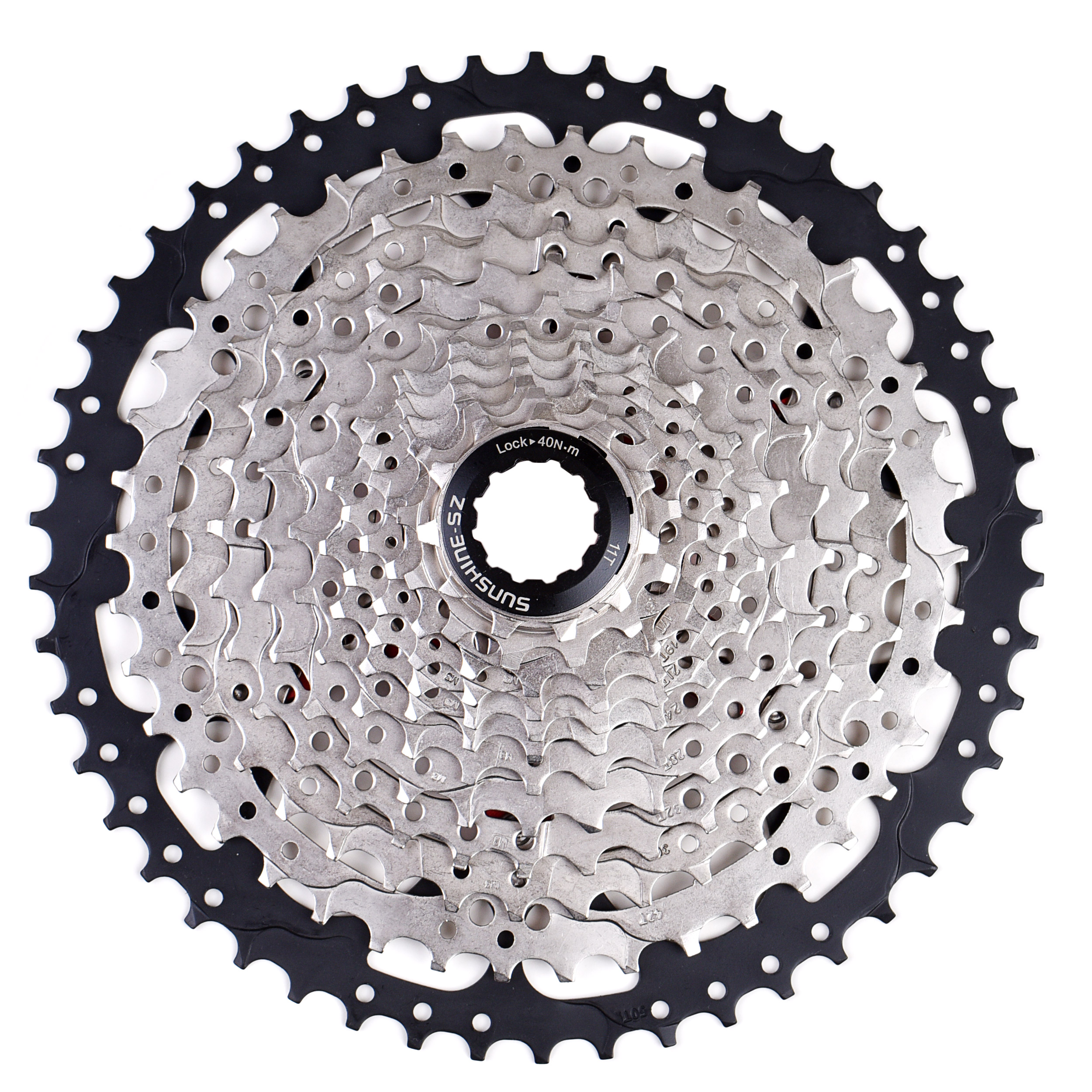 MTB, Кассета SUNSHINE, 12 скоростей, 11-50Т, материал: сталь, ALU паук, вес 617гр, /MTB-CS-HR12-50/уп20/
