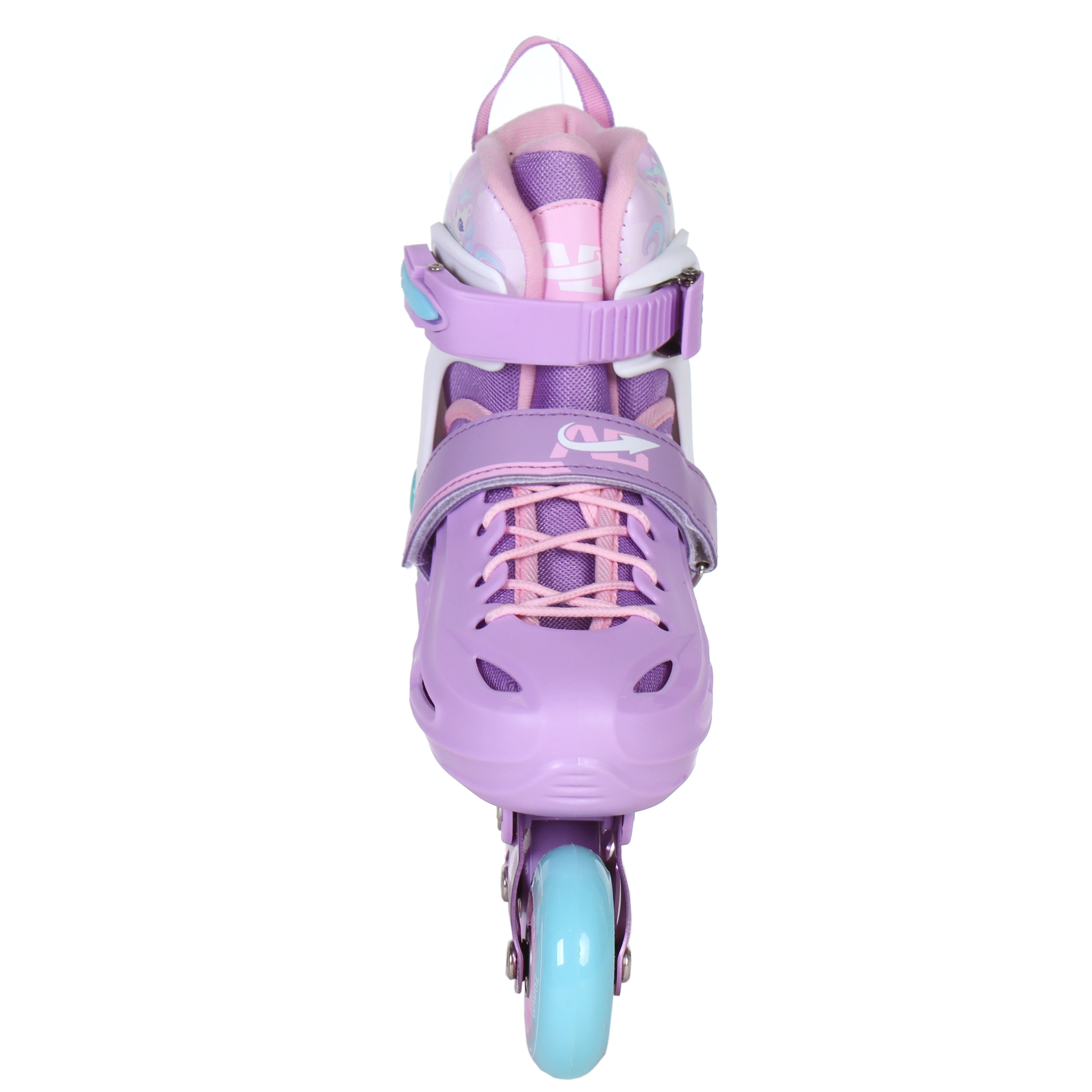 Роликовые коньки COMIRON / 199 L /уп 6/ (39-42) сиреневые