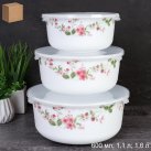 Форма для холодца с крышкой 3 предмета / GRAY-HDW3B (7348) /уп 12/ Поляна/728001