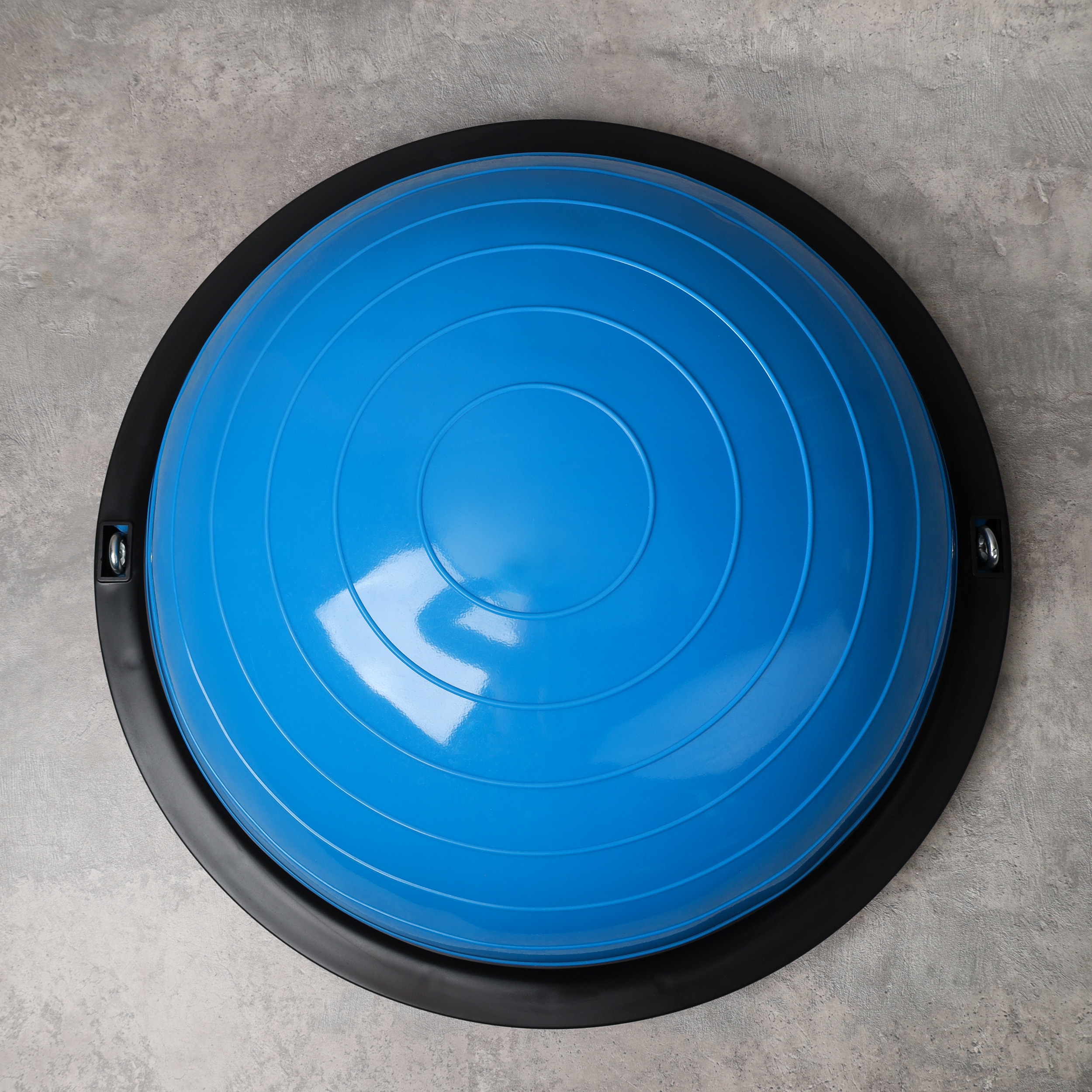 Полусфера балансировочная BOSU 46см Woohooo Drops эспандер, насос/ синий / B46Dr-B/ уп5