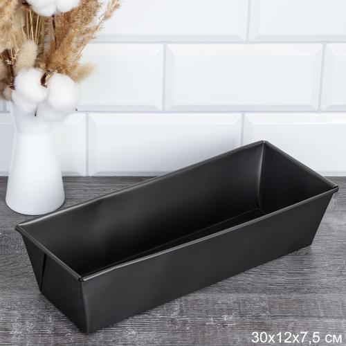 Форма для выпечки Кекса и хлеба 30х11х7 см / HT116-30 /уп 100/ 0,185/ 30,5х11,5х7,5