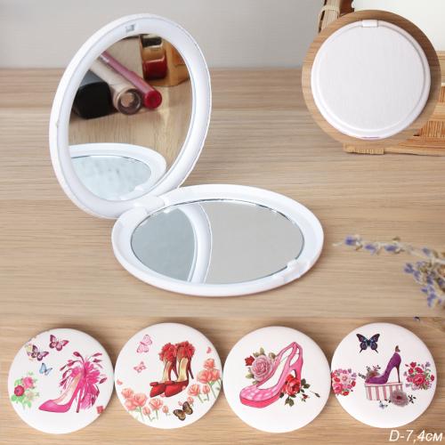 Зеркало карманное 7 см / MX-001 /уп 60/720/OPP