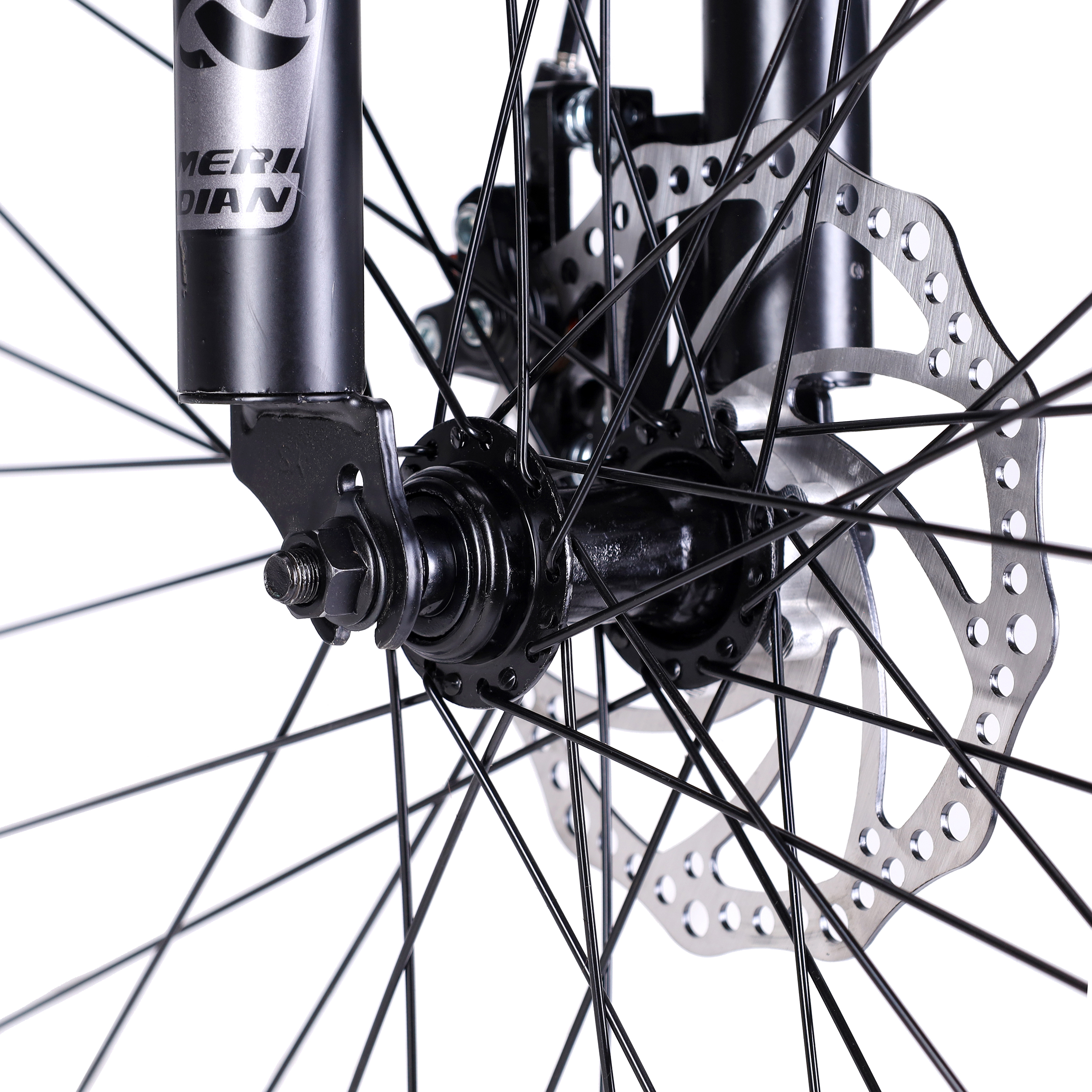 Велосипед горный MERIDIAN MOUNTAIN II 26-17" 21S DISC BRAKE цвет: чёрный-серый