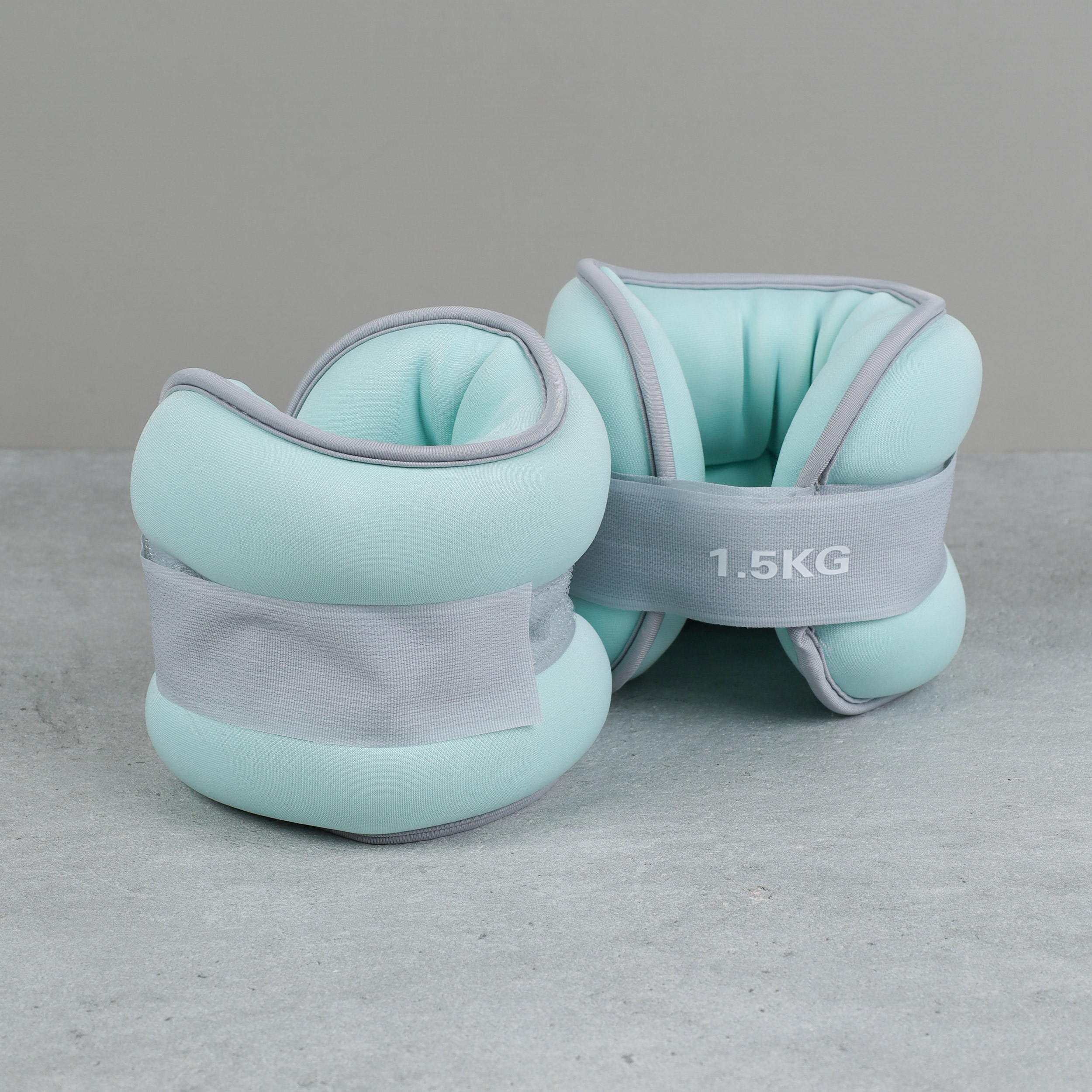 Утяжелители для рук и ног Woohooo FitLimbs II / набор 2 шт / 3 кг (1,5х1,5) / наполнитель песок / голубой/уп 7/