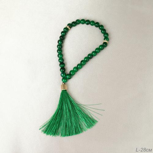 Оберег мусульманский четки 28 см / G3-15 /уп 12/600/