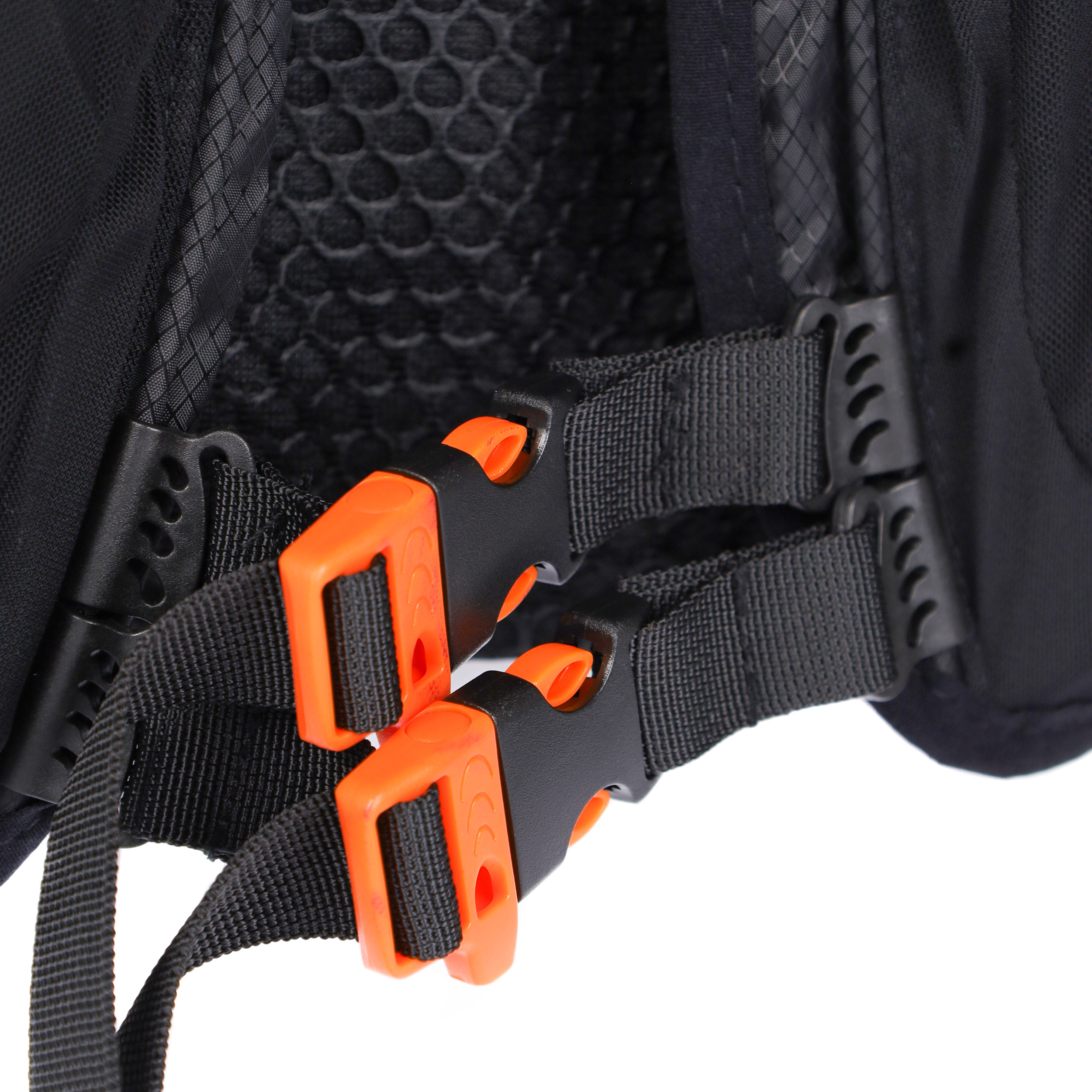 Рюкзак с диспенсером спортивный COMIRON PATAGONIA отсек для воды на молнии, карман для бутылки. Гидратор. Черный-красный /уп 30/