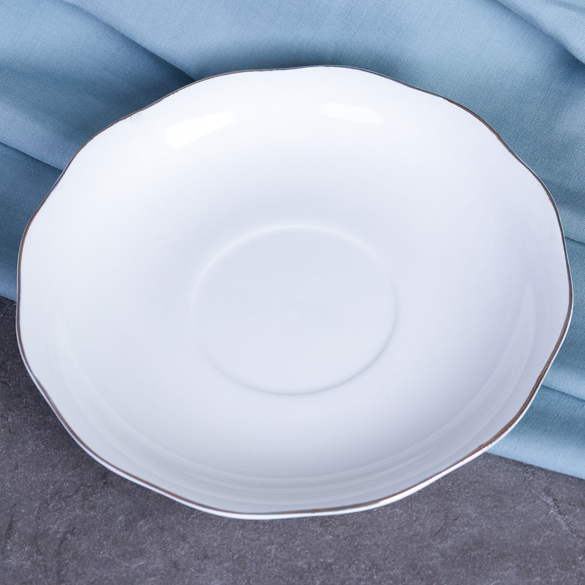 Чайный набор 4 предмета 250 мл на ножке / RS/4-FY203006 /уп 12/ Отводка золотом