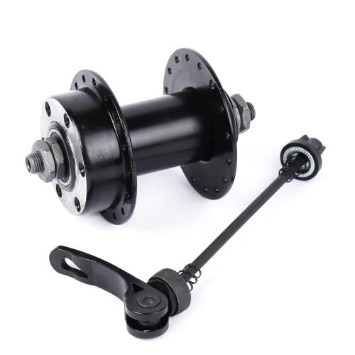 Передняя ступица, диск - 6 болтов. 32 отверстия. Крепление - эксцентрик.  С промподшипниками ISO 600ZZ. Стальной корпус / CK-HG7 /АКЦИЯ/ уп 50