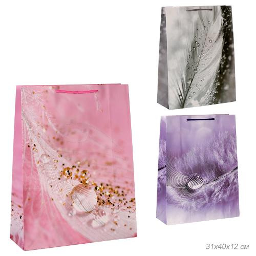 Пакет подарочный 31x40x12 / 24824L /уп 12/360/