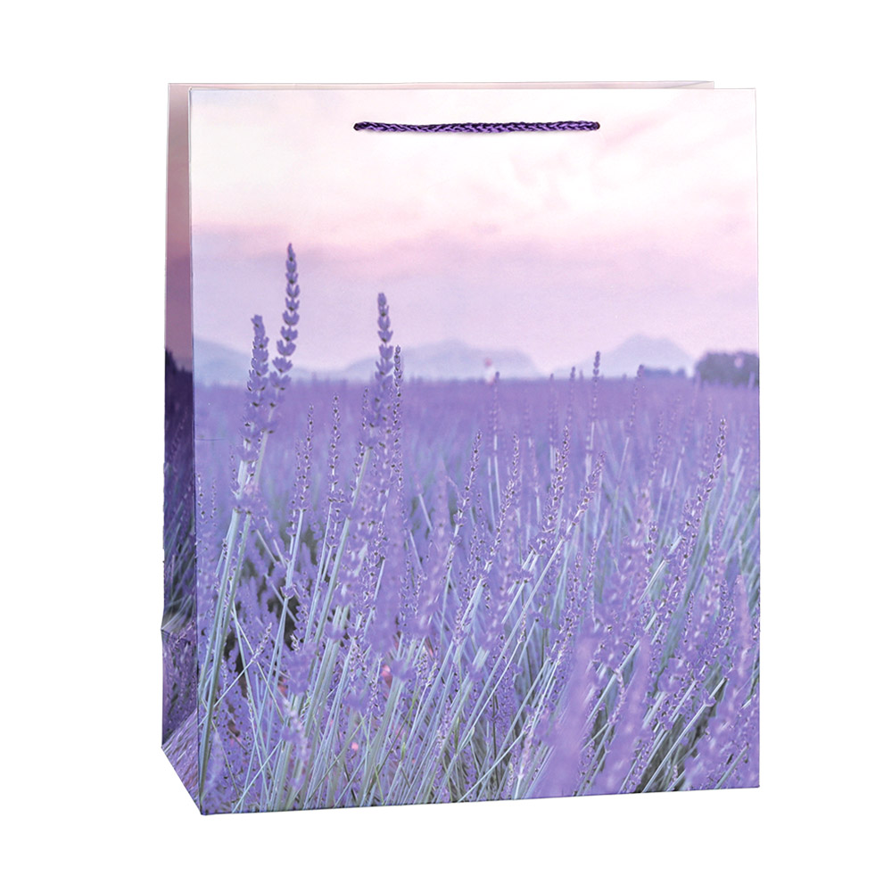 Пакет подарочный 31x42x12см Лаванда / 3205XL /уп 12/300/