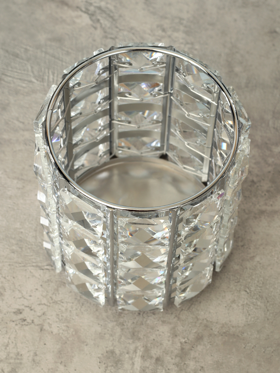 Органайзер подставка серебро 9х11,5 см / N-007 /уп 60/органайзер