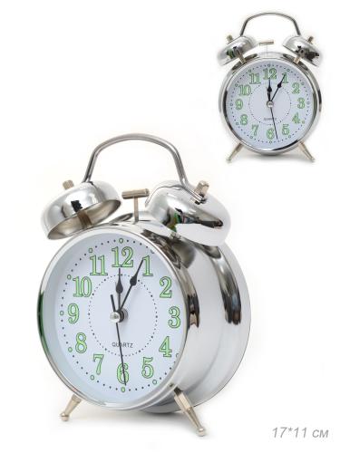 Будильник 17х11 см / 6040-389 /уп 50/ подсветка экрана