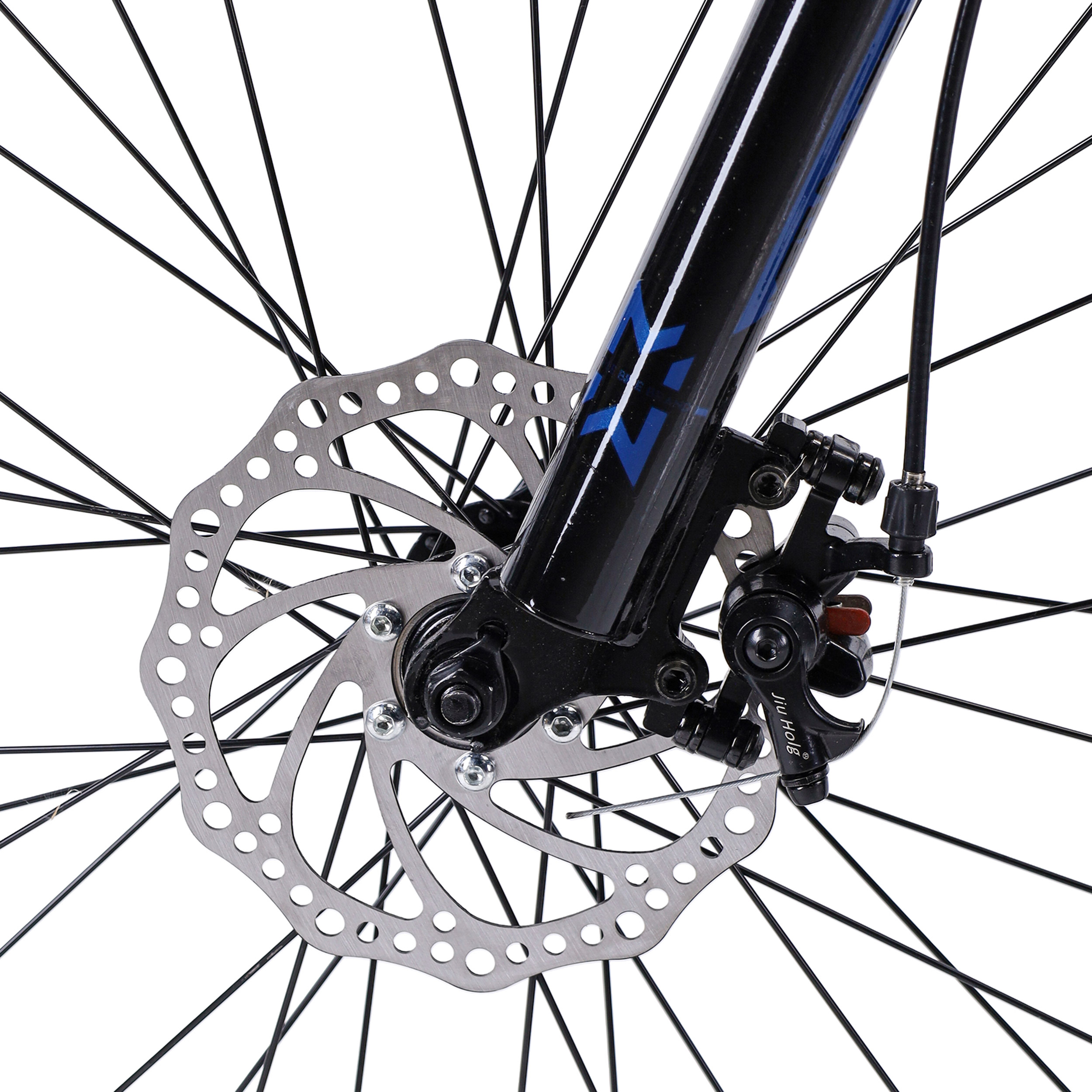 Велосипед 26" рама 17" 21sp  MEGAWHEELS DH чёрный-синий