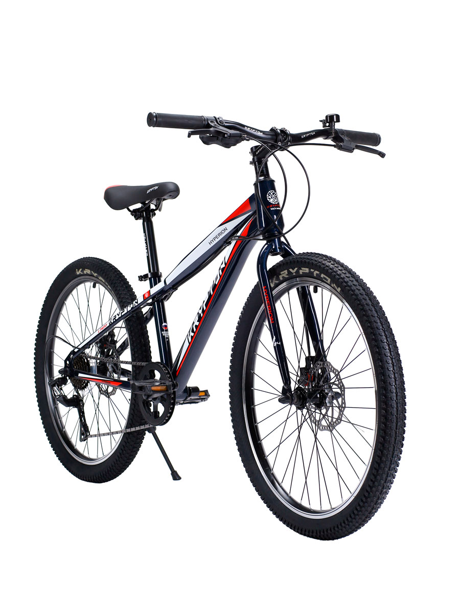 Велосипед 24" Krypton Hyperion ригид KH10DB24HF 7sp синий красный