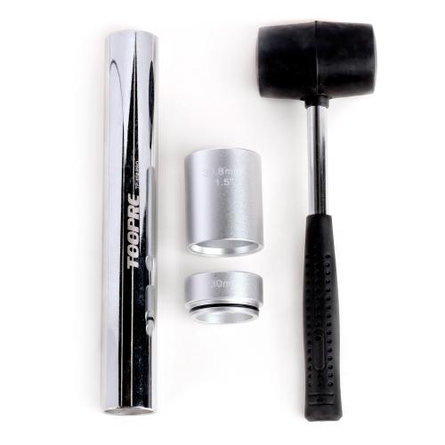 Съёмник чашек рулевой колонки TOOPRE TP-45PRO 30мм, 39.8мм 1.5" CNC алюминий, в компл. с резиновым молотком /уп 15/