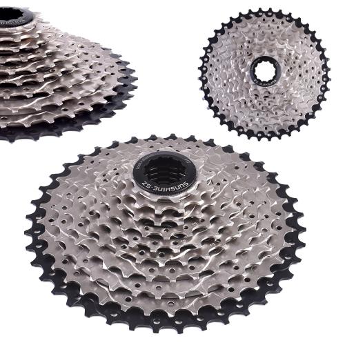 Кассета SUNSHINE MTB. 10 скоростей. 11-40T. HR10-40. никелиров. Steel паук. 510 г /уп 20/