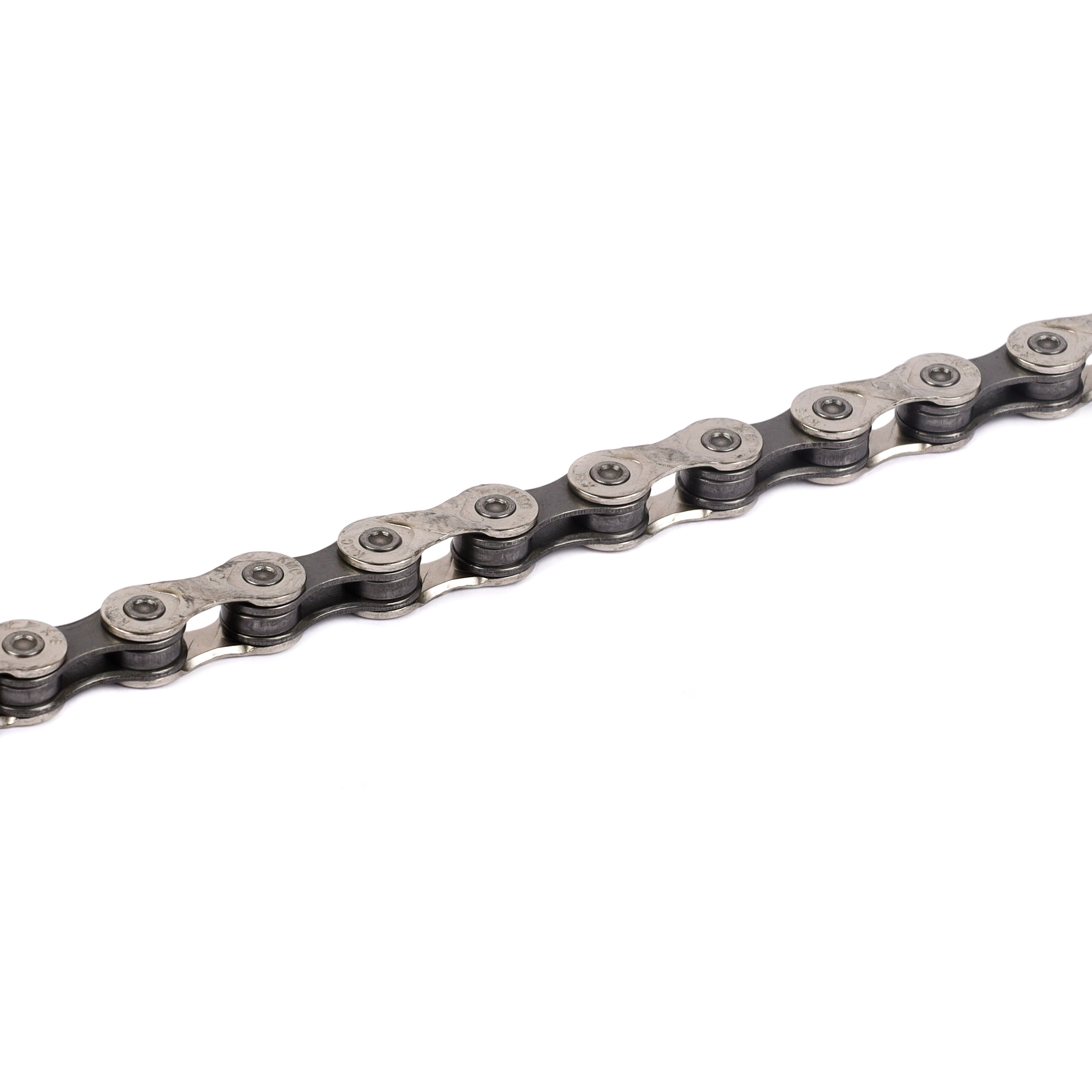 Велосипедная цепь KMC 6/7/8 speed. X8. 1/2"x3/32"116звеньев. Asymmetrical 
chamfering. 100% Compatibility. С замком./уп 30/