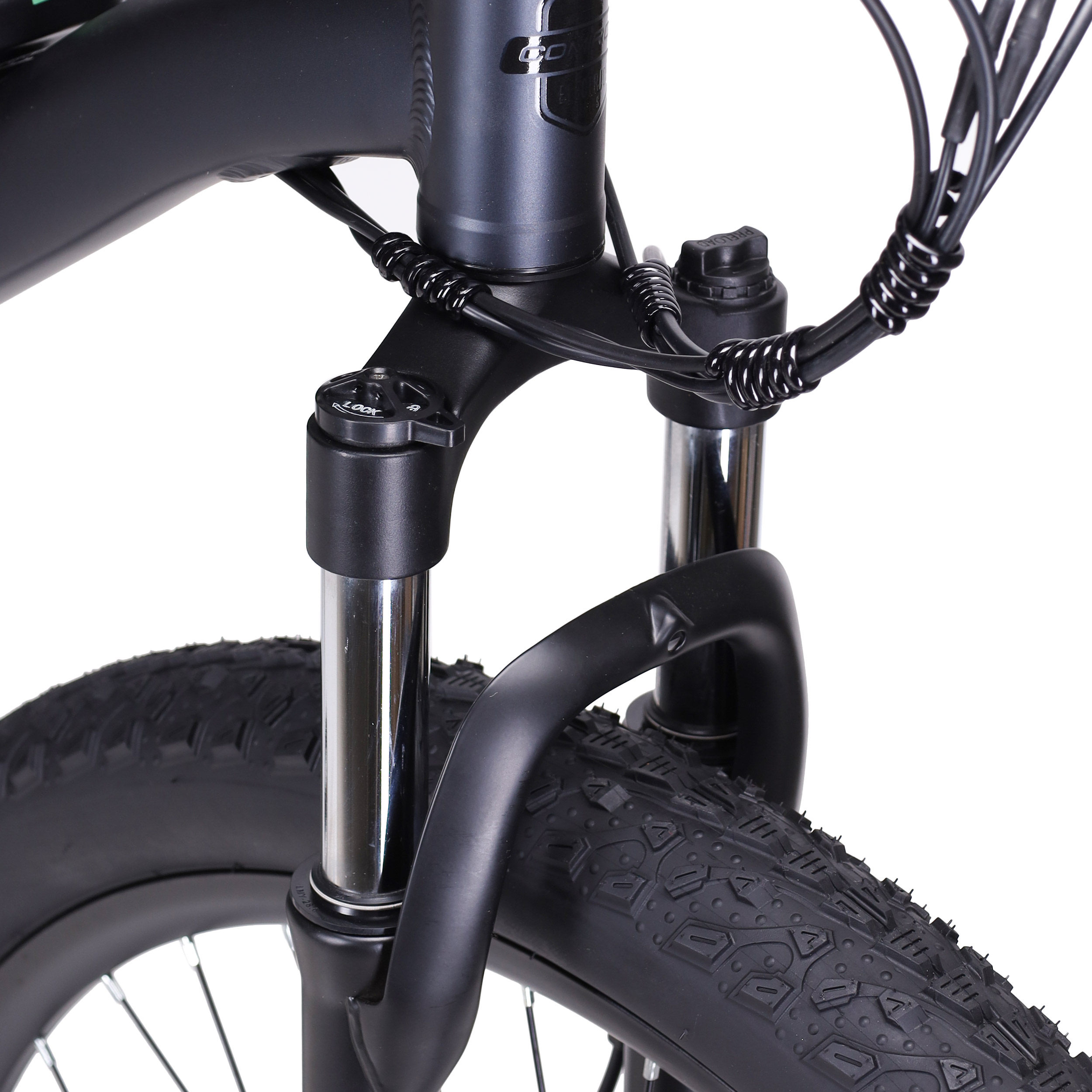 Электровелосипед 29"x3.0 рама 19" COMIRON BeFASTER 10SP SHIMANO, MT200, 11-42T, 350W 36V/20AH чёрный