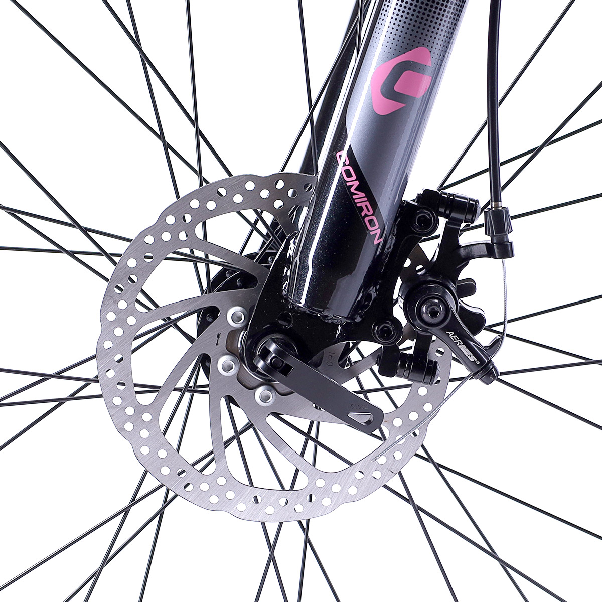 Велосипед 26" рама 17" 21sp COMIRON FLAME розовый дымный