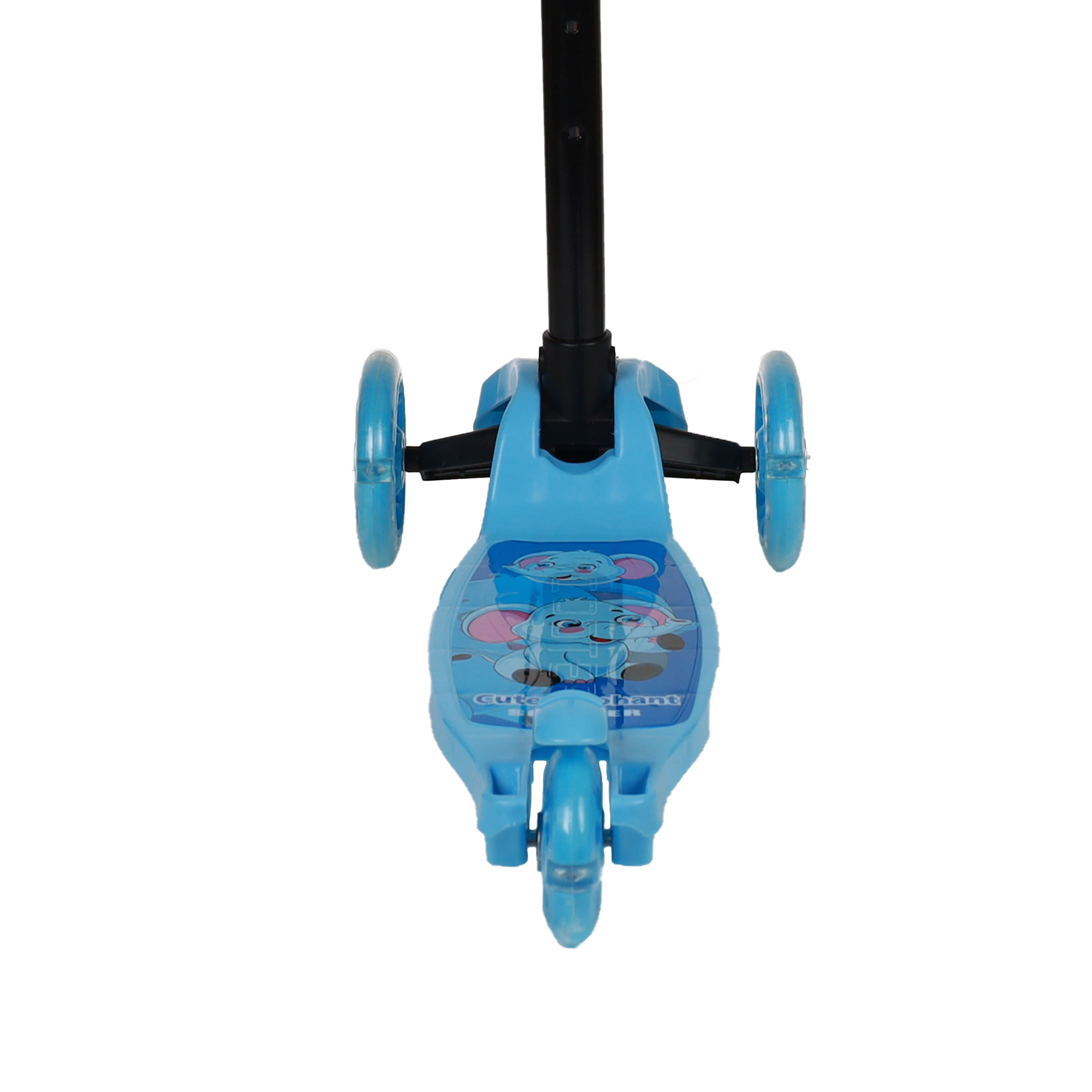 Самокат 3-х колесный SCOOTER / 603 /уп 12/ синий