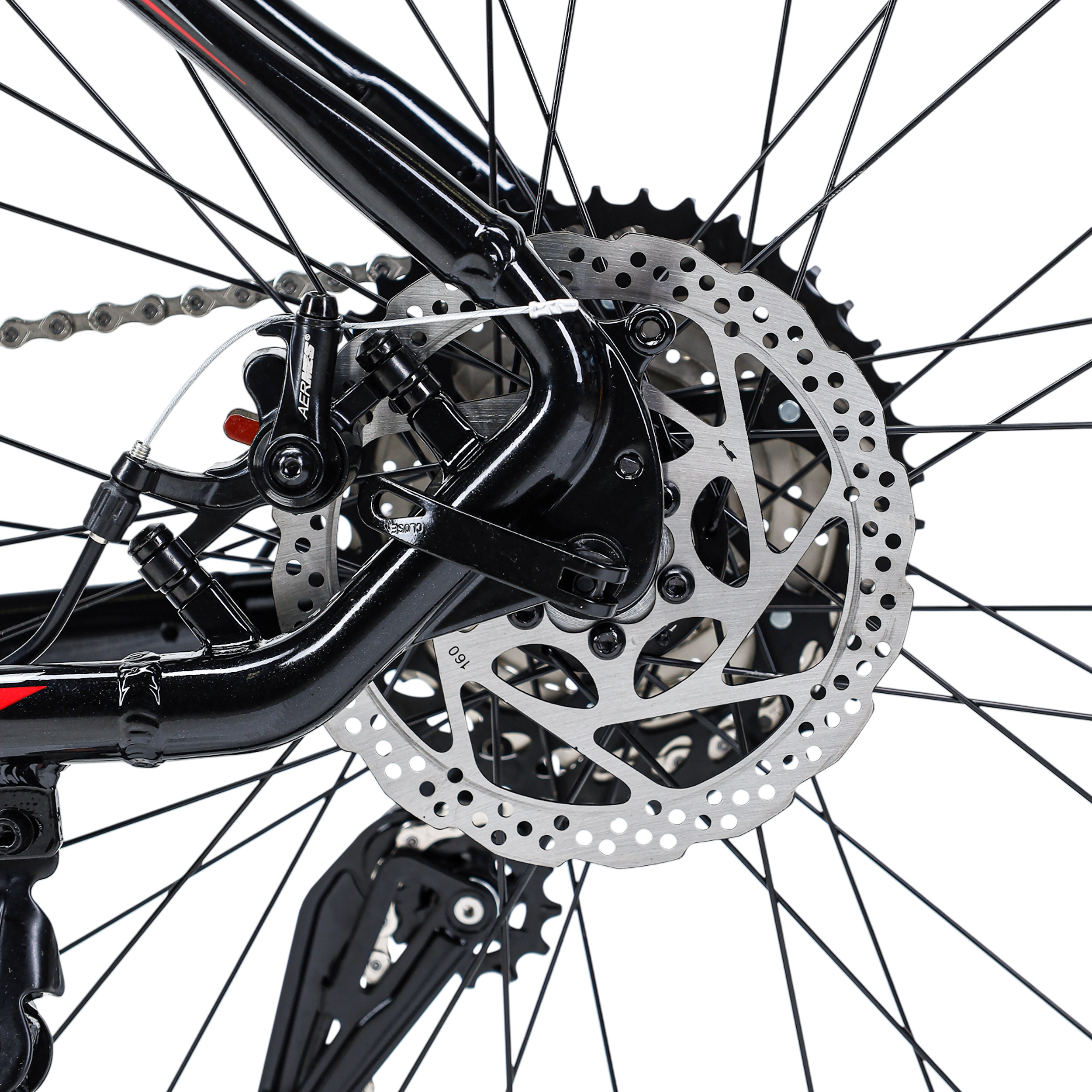 Велосипед 29" рама 19" 1x10sp 11-42T COMIRON GENESIS чёрный красный