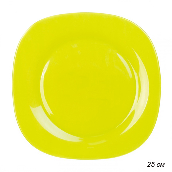 Тарелка обеденная 25 см Колорама Грин / J7762 /уп 24/