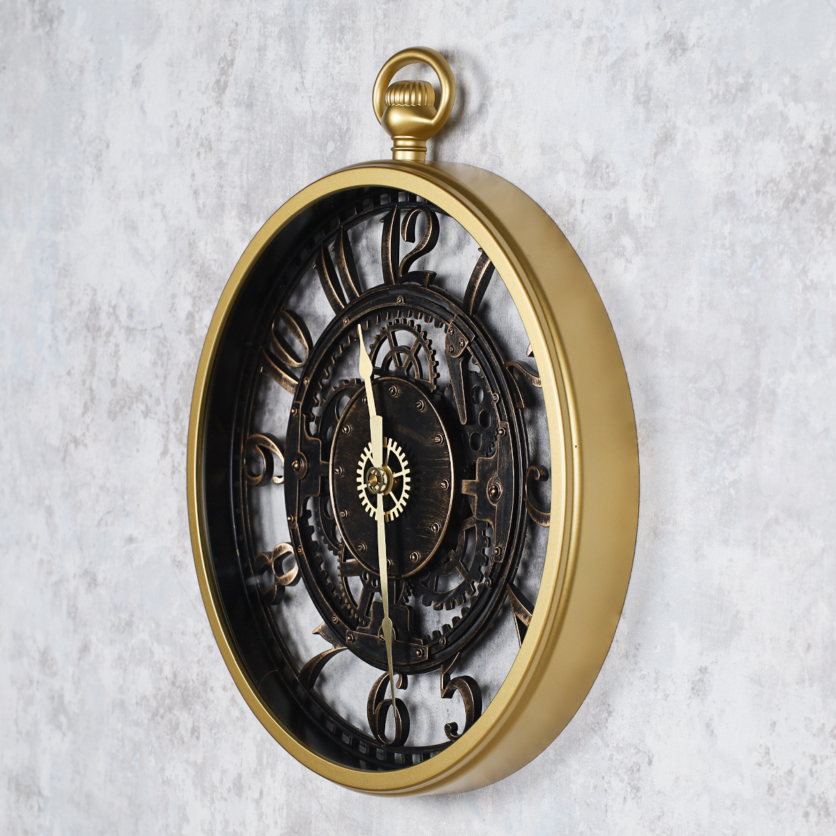 Часы настенные 35 см / 253 /уп 12/шестеренки