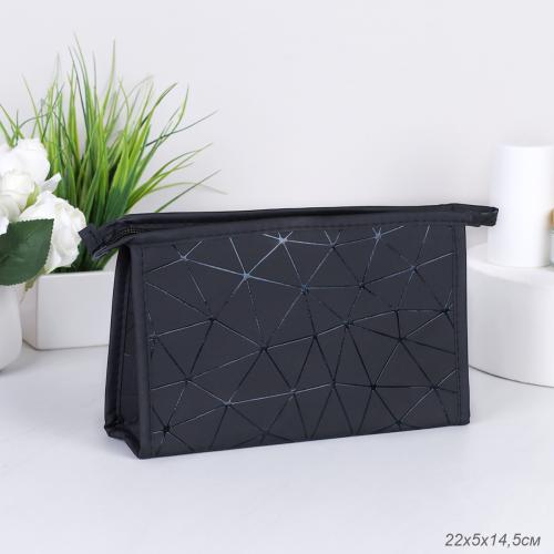 Косметичка 22х14,5х5 см / GENA-28 /уп 200/черная 690491