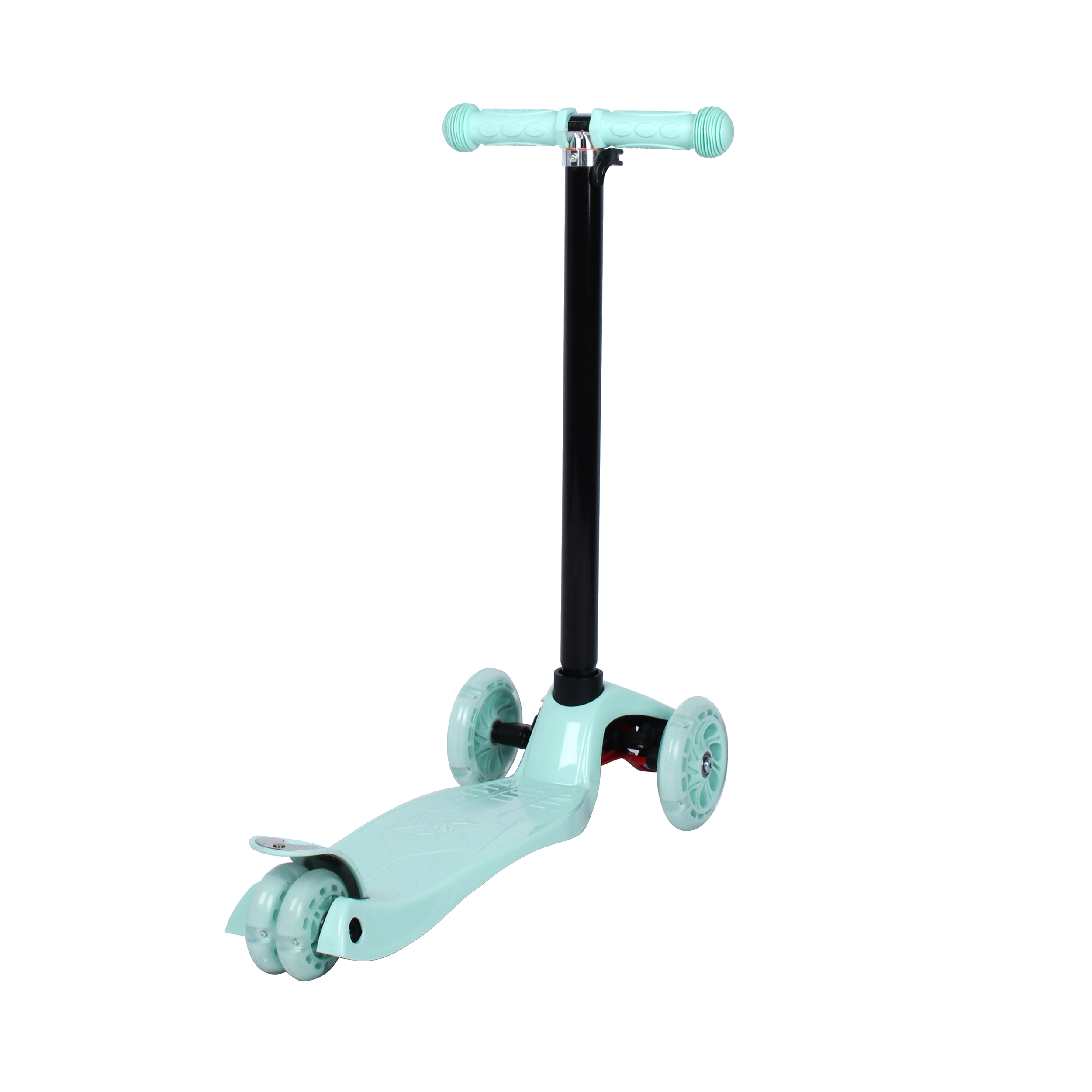 Самокат трехколесный от 3-х лет Yeenot Kids GT4108, до 50кг, вес 2.3кг, свет. колёса PU 116мм ABEC7, голубой, БК/уп10/ АКЦИЯ!