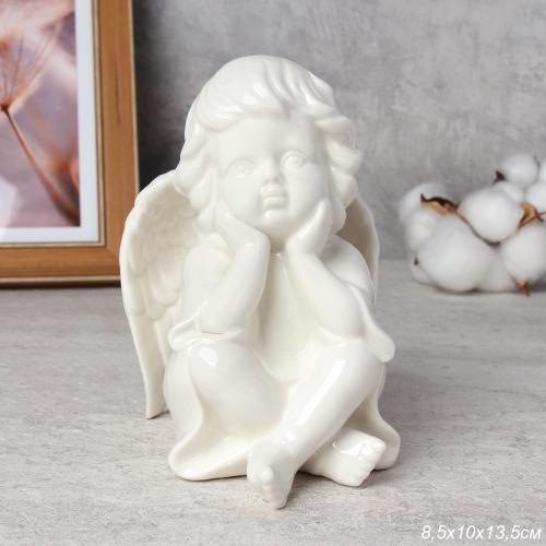 Фигурка Ангел 14 см / AH-36 /уп 48/фарфор