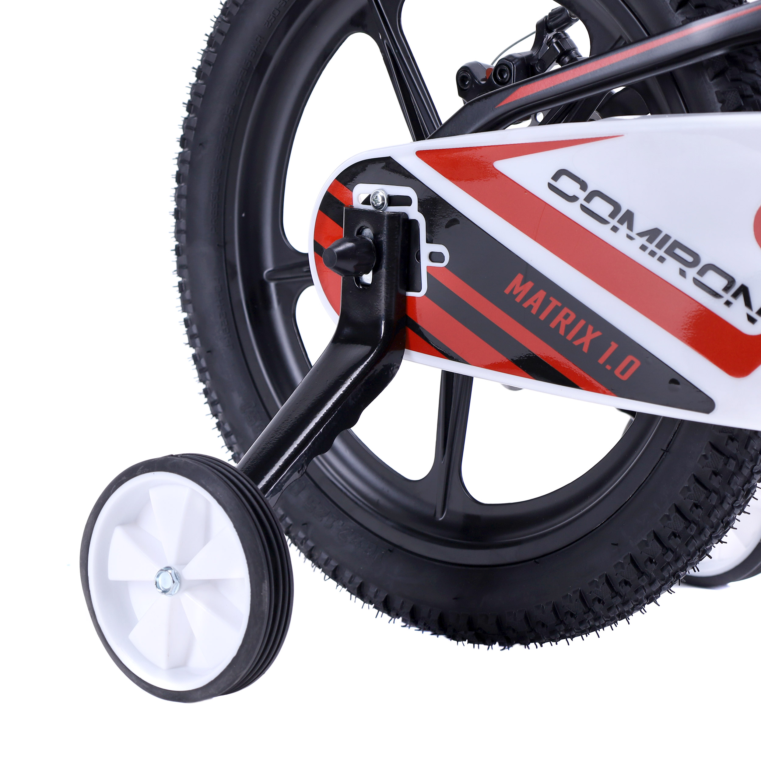 Велосипед 16" M16BR COMIRON MATRIX чёрный красный