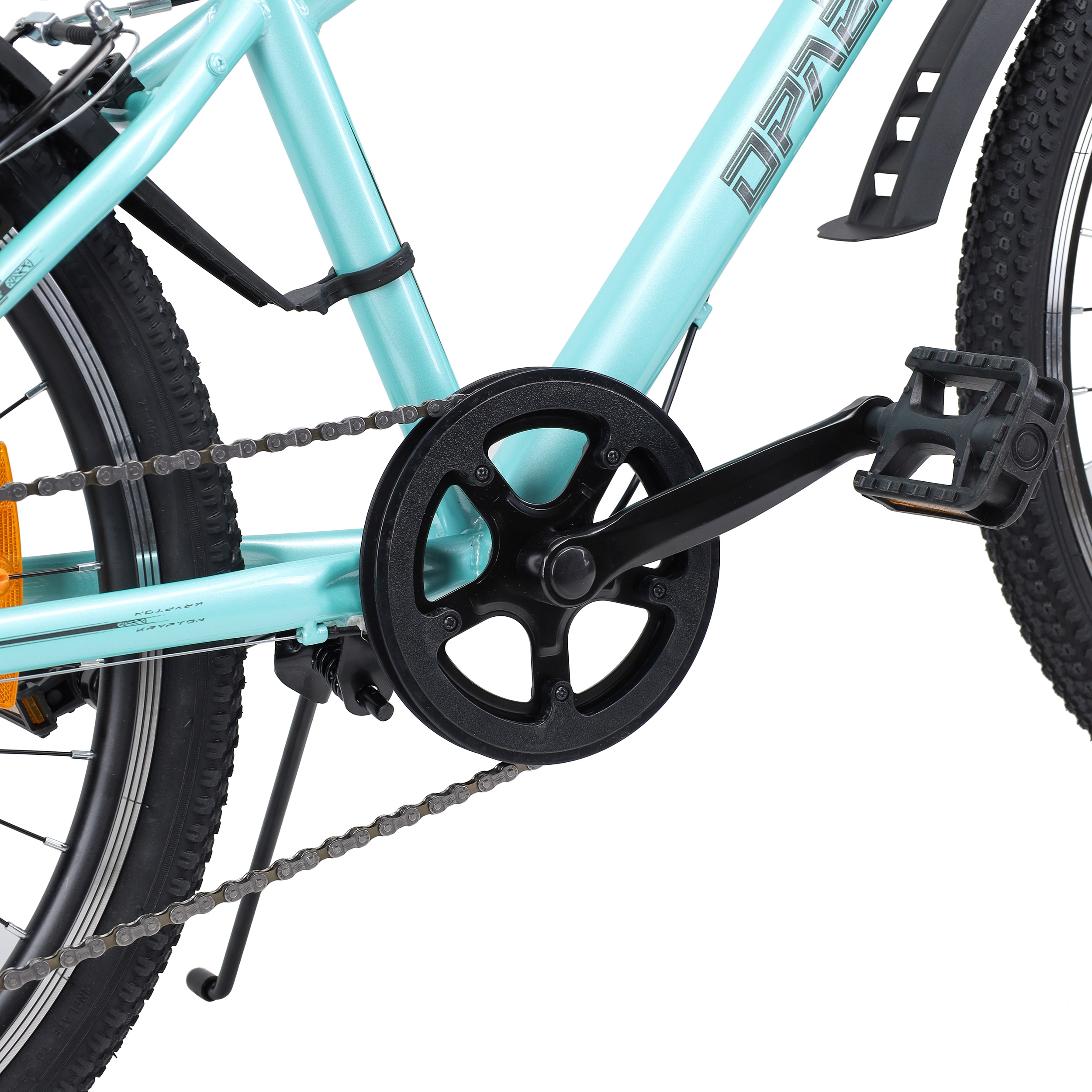 Велосипед 24" рама 13" 7sp KRYPTON ОРЛЁНОК ригид бирюзовый