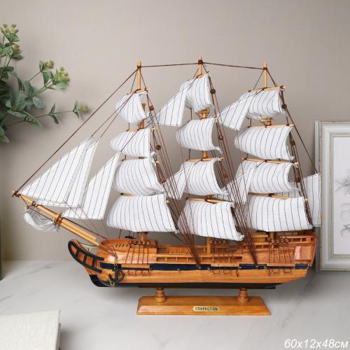 Макет парусного корабля 56х48см / 85026-60i /уп 4/