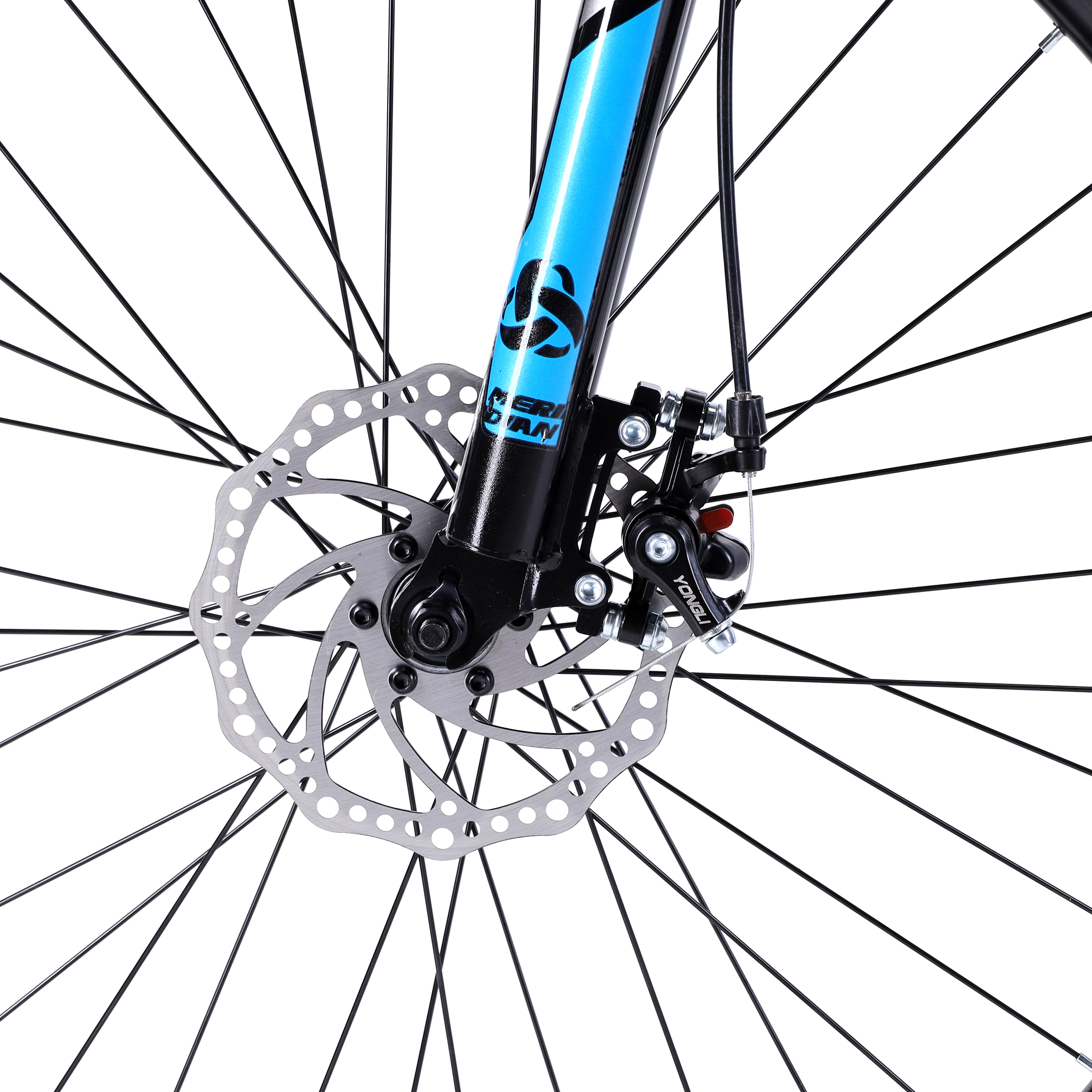 Велосипед горный MERIDIAN MOUNTAIN I 26-17" 21S DISC BRAKE цвет: чёрный-синий