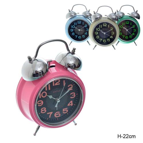 Будильник 22 см / 1050 /уп 50/ подсветка экрана