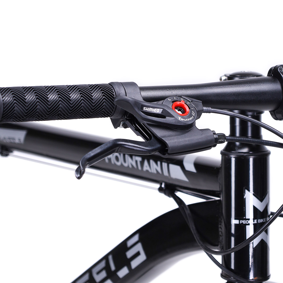 Велосипед 26" рама 17" 21sp MEGAWHEELS MOUNTAIN II чёрный-серый