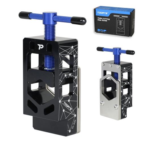 Инструмент для фиксации труб диаметром 15-37мм с направляющей для пилы TOOPRE TL-330. алюминий/сталь /уп 50/