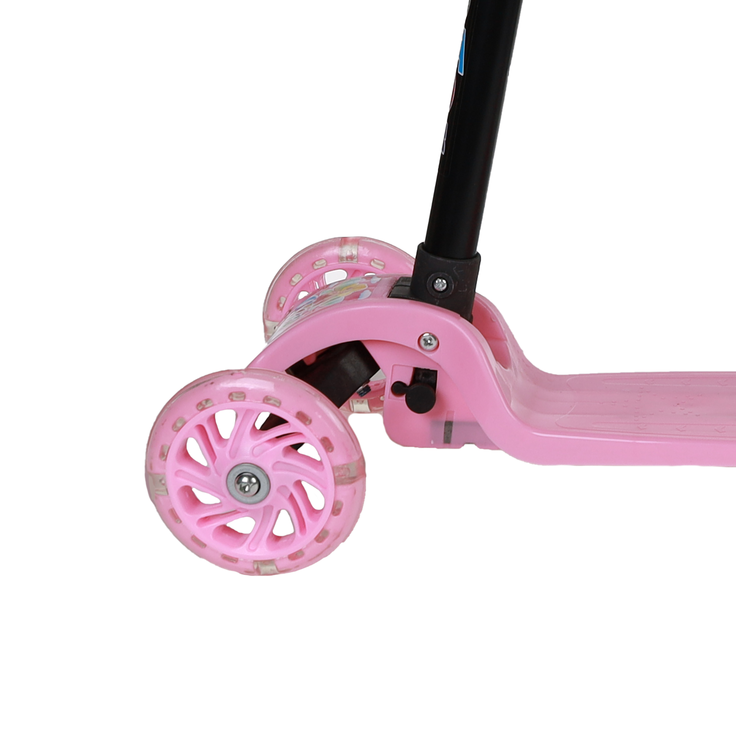 Самокат 3-х колесный SCOOTER / 603 /уп 12/ розовый