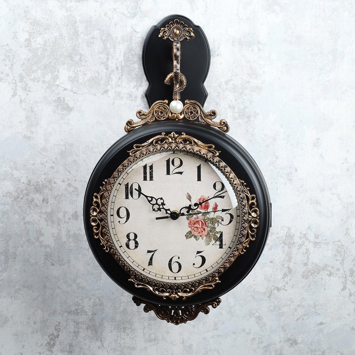 Часы настенные двухсторонние Вокзальные 25х35 см / 11231B /уп 6/