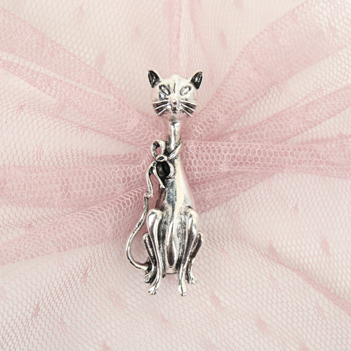 Брошь Кошка / 4176 /уп 24/